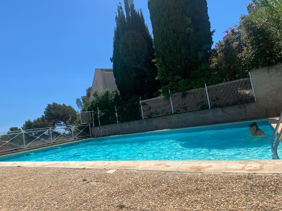 La Digue, 2 Chambres, Vue Mer Et Piscine La Seyne-sur-Mer Kültér fotó