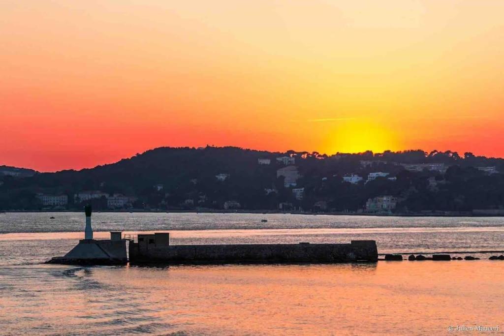 La Digue, 2 Chambres, Vue Mer Et Piscine La Seyne-sur-Mer Kültér fotó